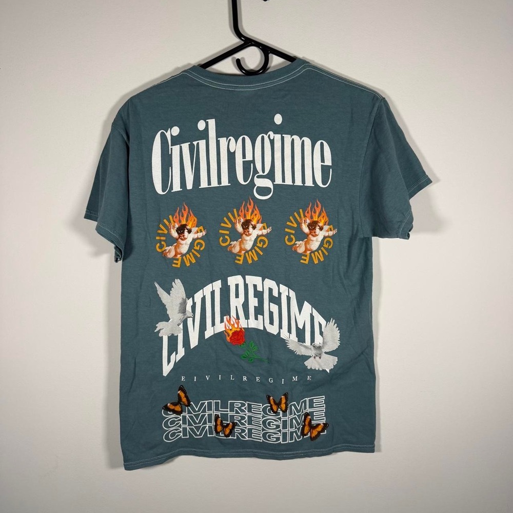 civil regime graphic T-shirt